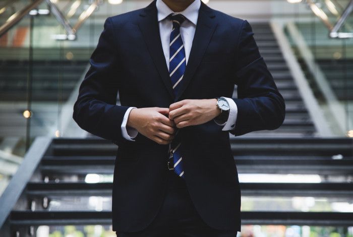 man in business suit