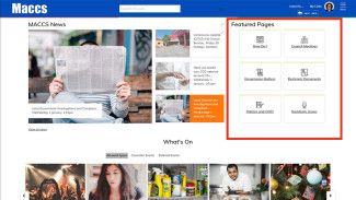Featured Pages on MACCS